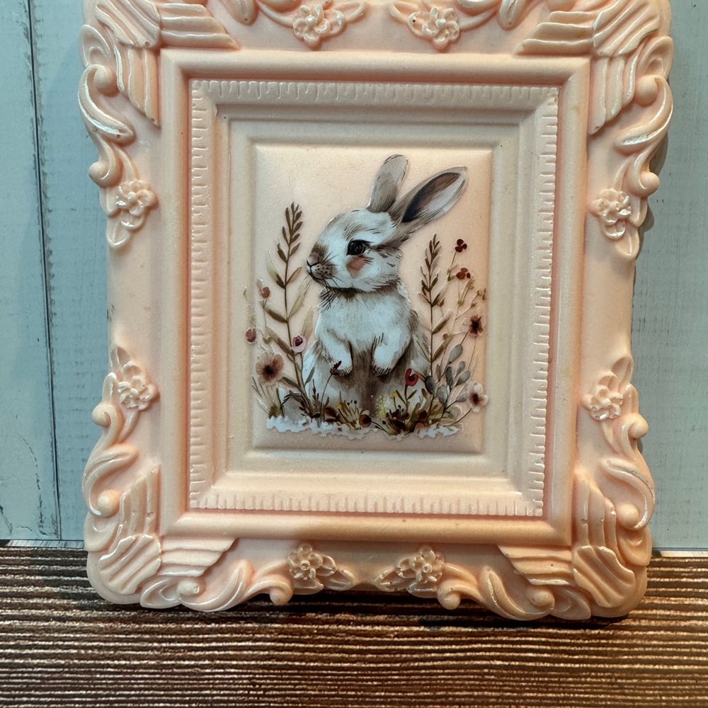 Shabby Chic Bunny Wall Decor
